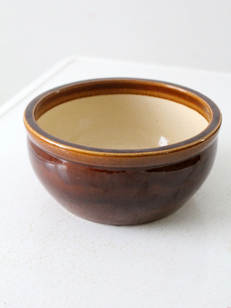 antique stoneware bowl