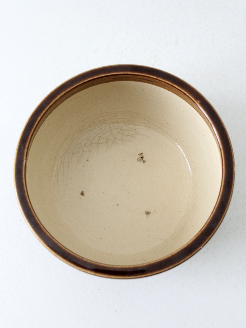 antique stoneware bowl