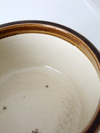 antique stoneware bowl