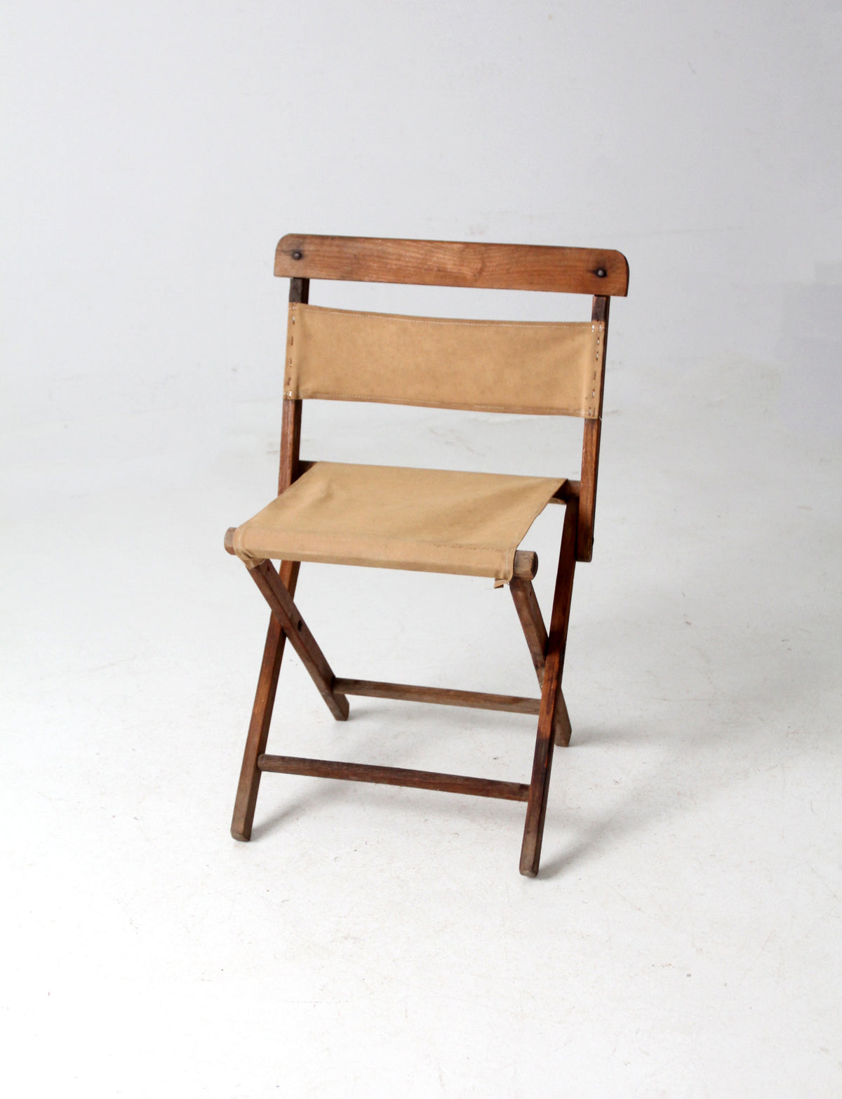 vintage folding camp chair