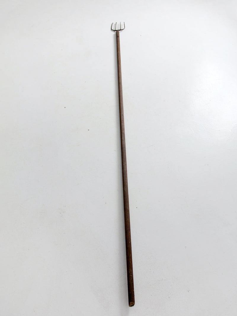 antique 9ft fishing spear