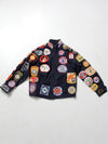 vintage 70s Sears firefighter patch jacket