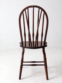 vintage Windsor brace back chair