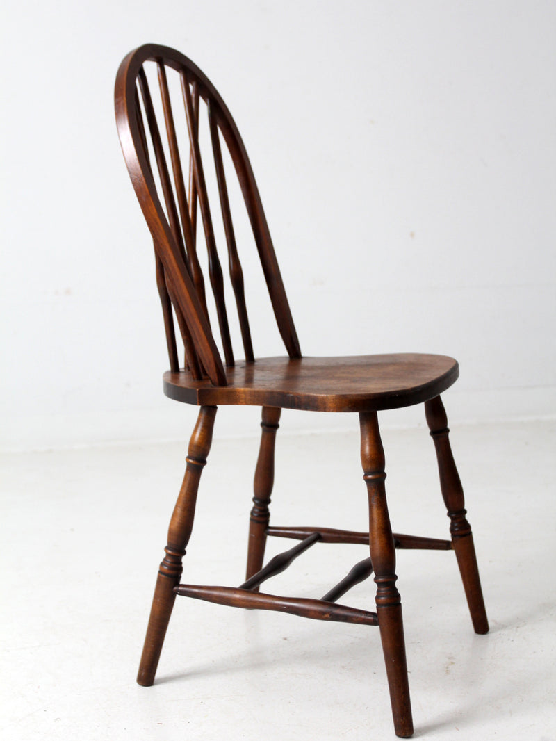 vintage Windsor brace back chair