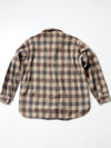 vintage Woolrich plaid wool shirt