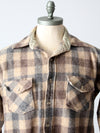 vintage Woolrich plaid wool shirt