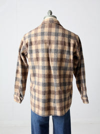 vintage Woolrich plaid wool shirt