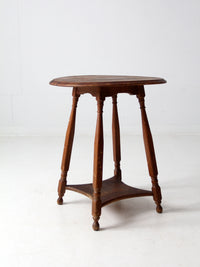 vintage wooden side table