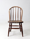 antique spindle back chair