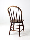 antique spindle back chair