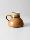 vintage studio pottery mug