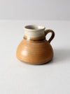 vintage studio pottery mug