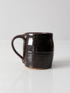 vintage studio pottery mug