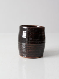 vintage studio pottery mug