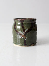 vintage studio pottery mug