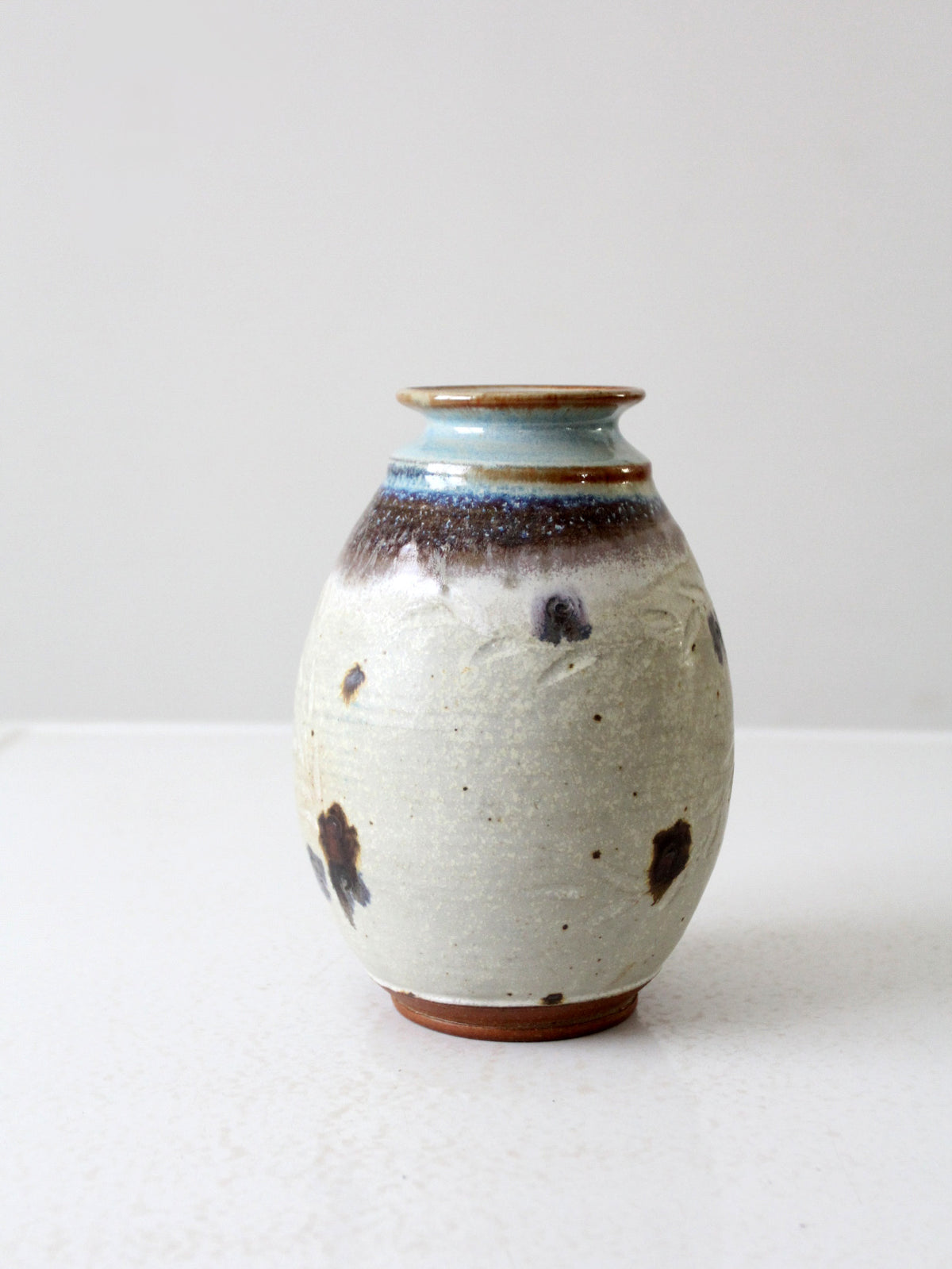 vintage studio pottery vase