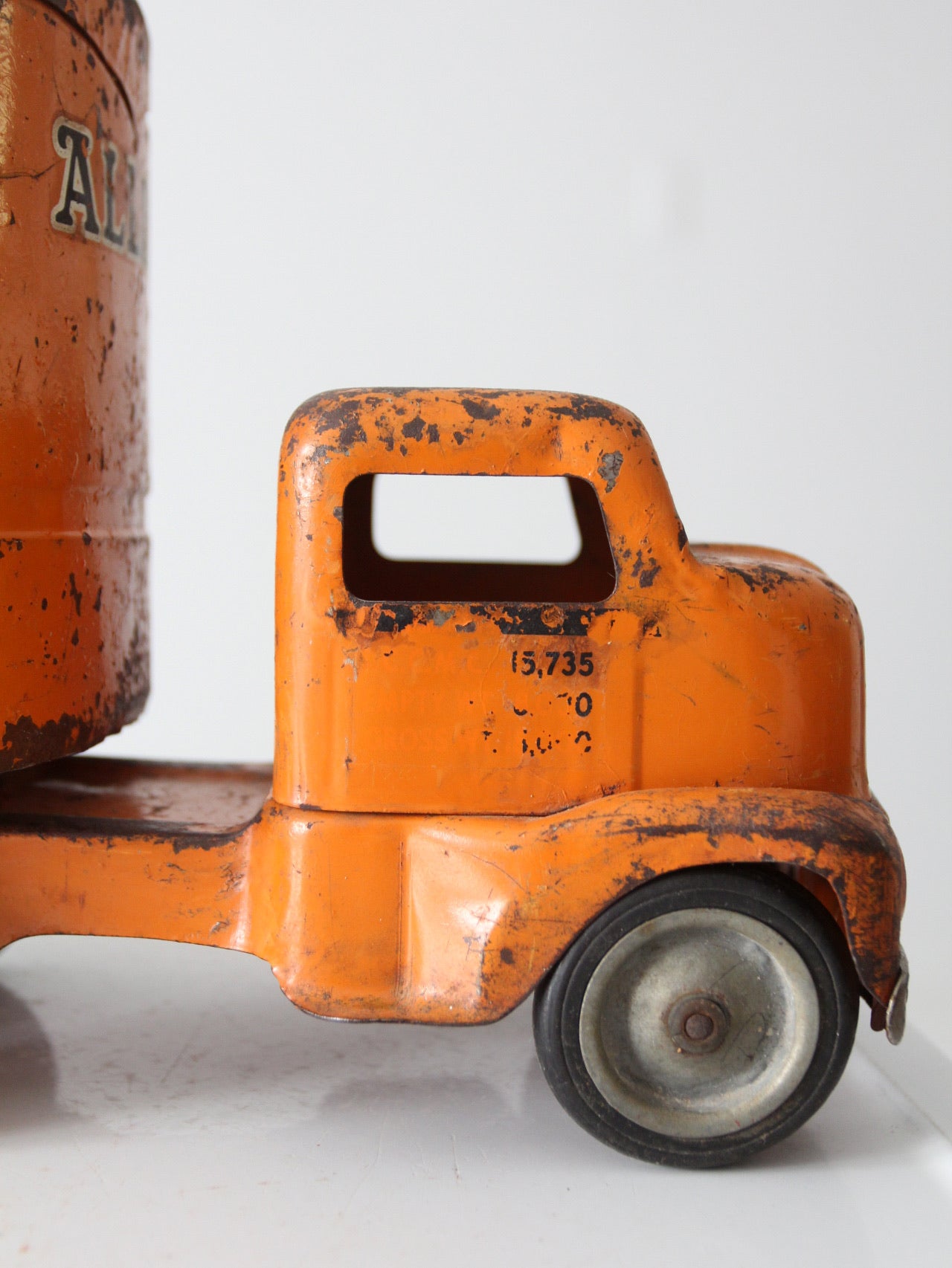 Vintage Metal Tonka Truck, store 1950's Metal Toy