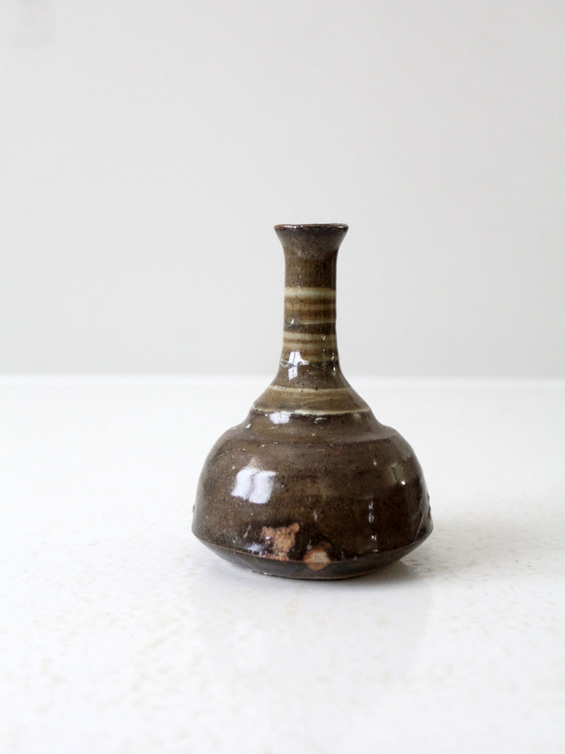 vintage studio pottery vase