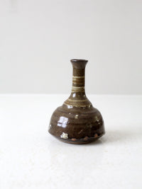 vintage studio pottery vase