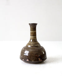 vintage studio pottery vase