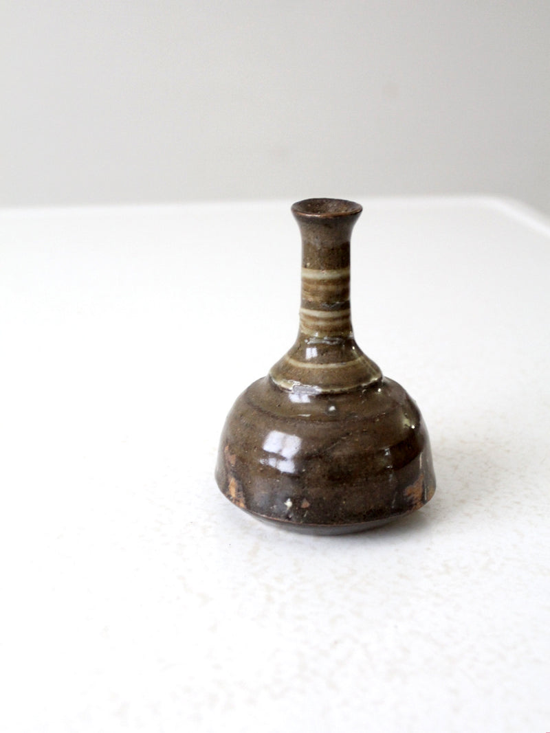 vintage studio pottery vase