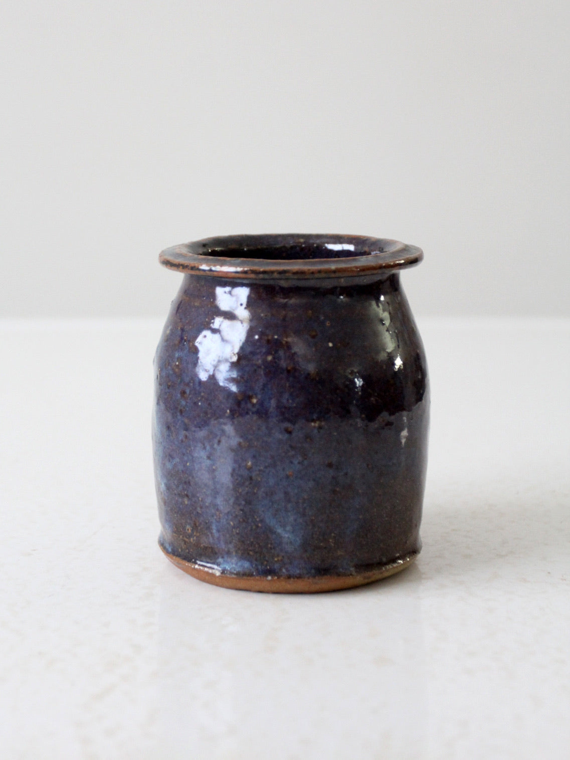 vintage studio pottery vase