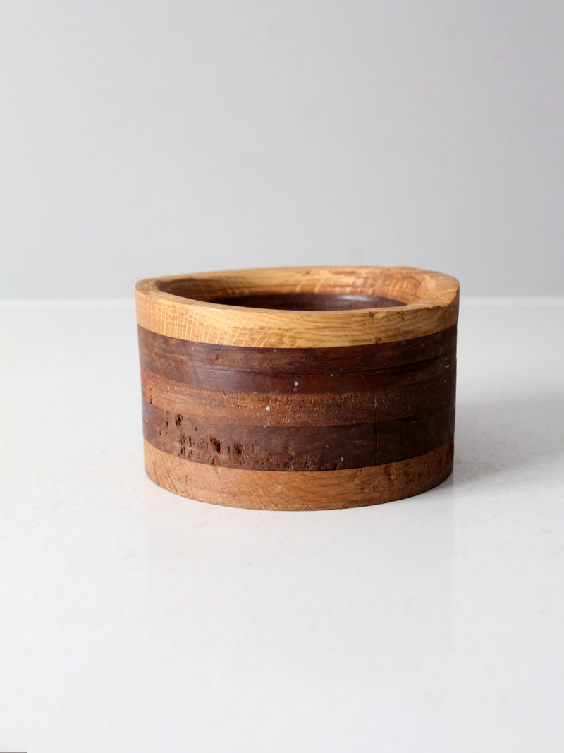 vintage rustic handcrafted bowl