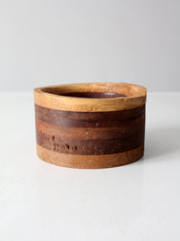 vintage rustic handcrafted bowl