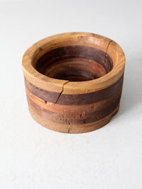 vintage rustic handcrafted bowl