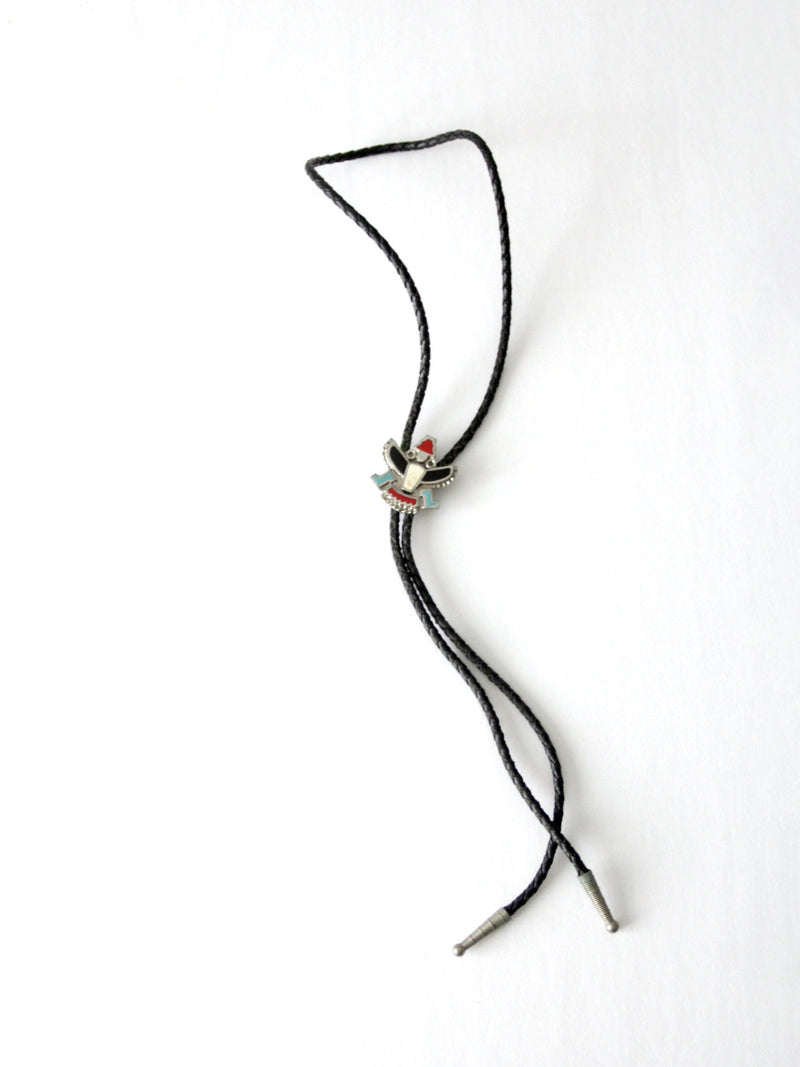 vintage southwestern knife-wing bolo tie