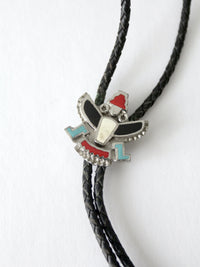 vintage southwestern knife-wing bolo tie