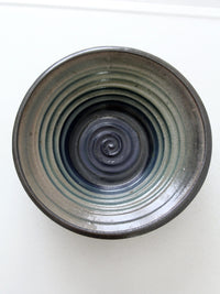 vintage studio pottery bowl