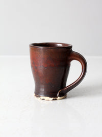 vintage studio pottery mug