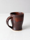 vintage studio pottery mug