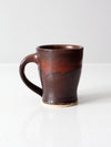 vintage studio pottery mug