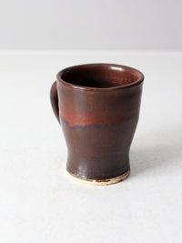 vintage studio pottery mug