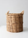 vintage woven basket