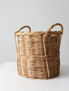 vintage woven basket