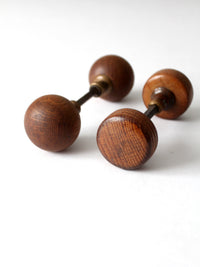 antique wooden door knobs