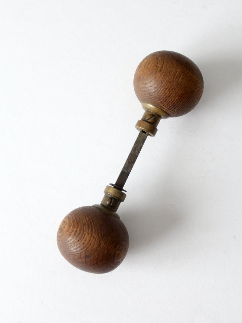 antique wooden door knobs