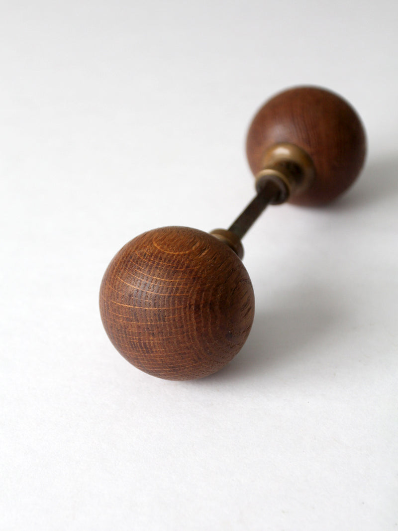 antique wooden door knobs