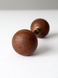 antique wooden door knobs