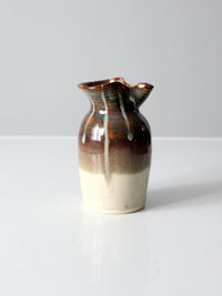 vintage studio pottery creamer