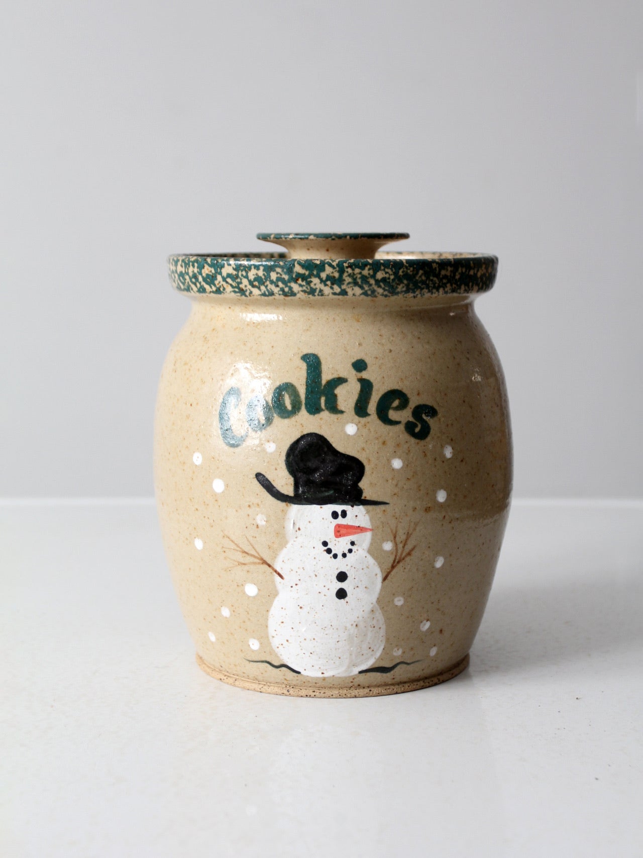 Vintage cookie hot jar