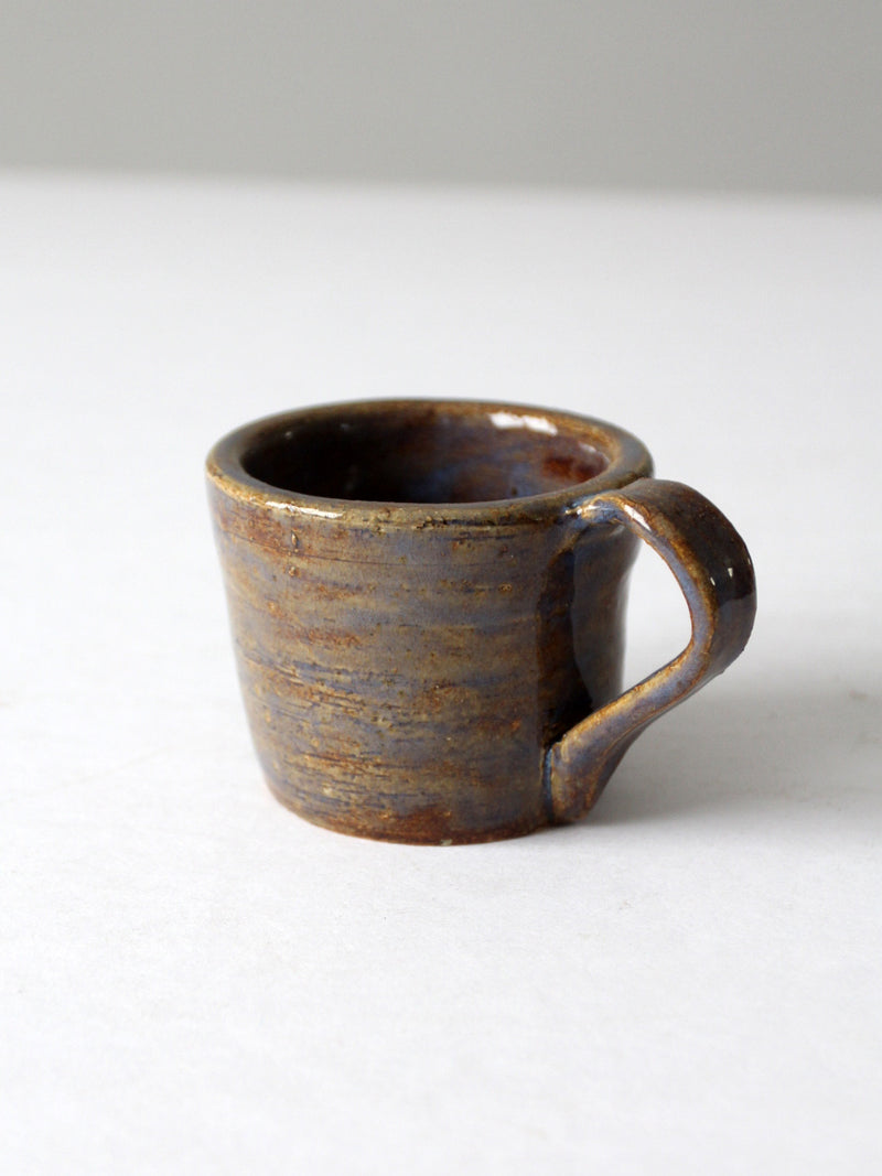 vintage studio pottery mug