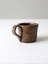 vintage studio pottery mug