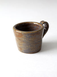 vintage studio pottery mug