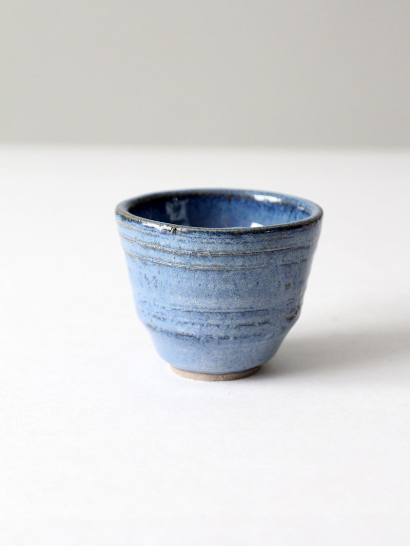 vintage studio pottery cup