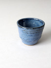 vintage studio pottery cup