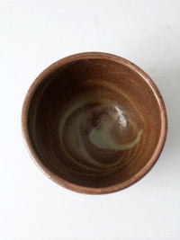 vintage studio pottery bowl